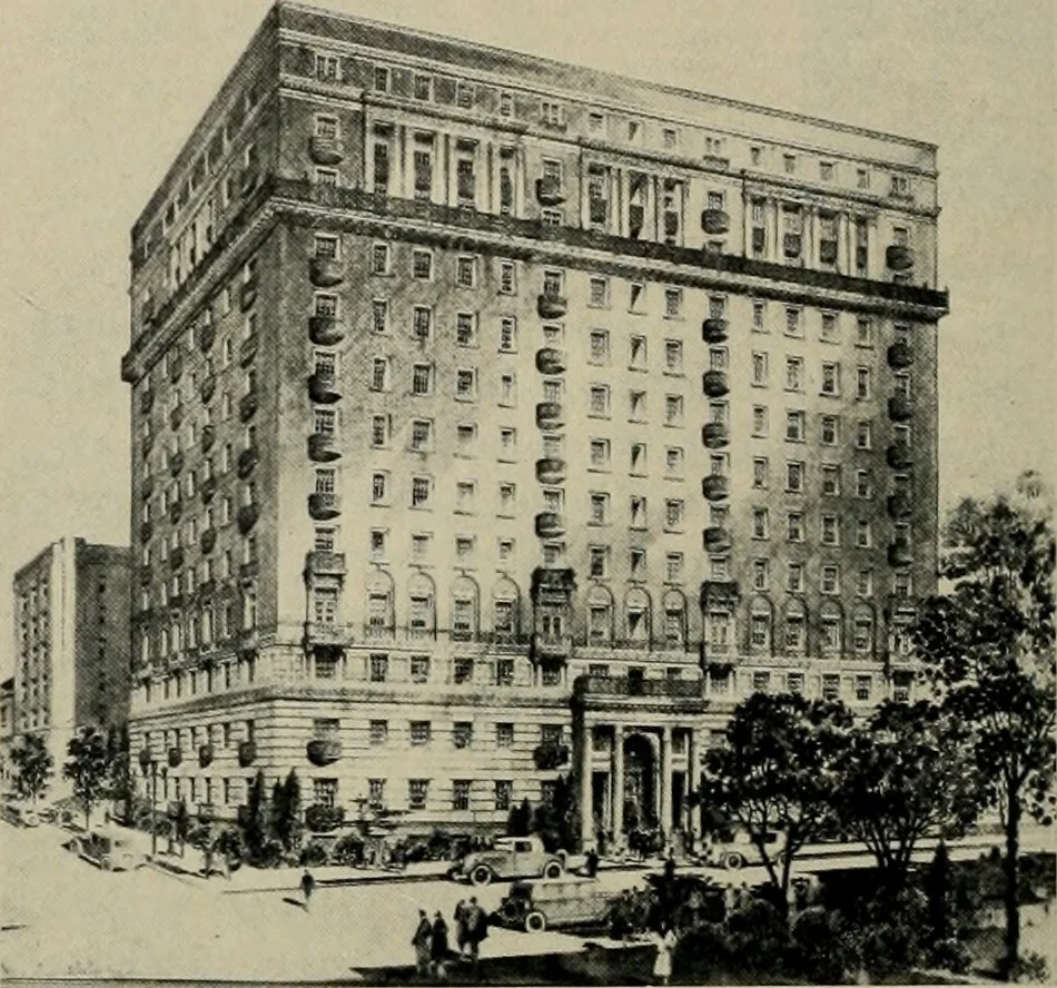 An illustration from Architect and engineer, 1905, leaf 285