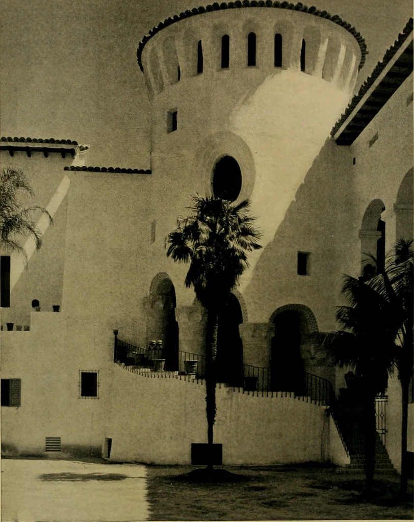 An illustration from Architect and engineer, 1905, leaf 305