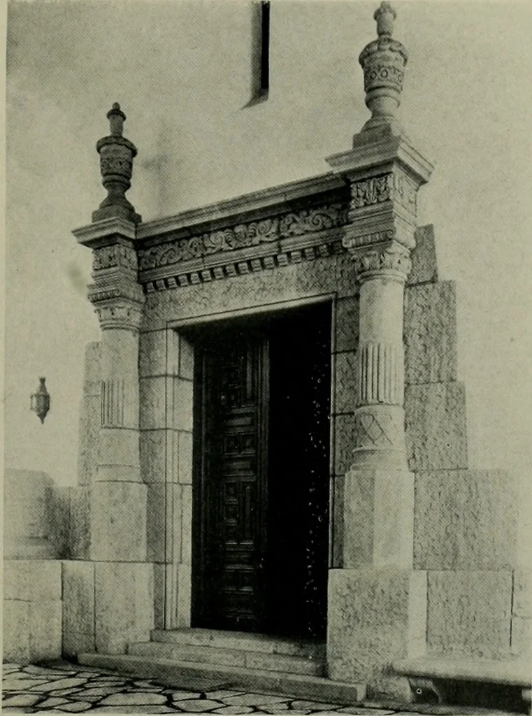 An illustration from Architect and engineer, 1905, leaf 306