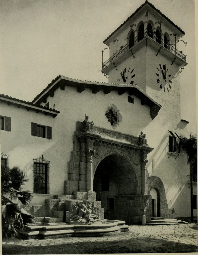 An illustration from Architect and engineer, 1905, leaf 307