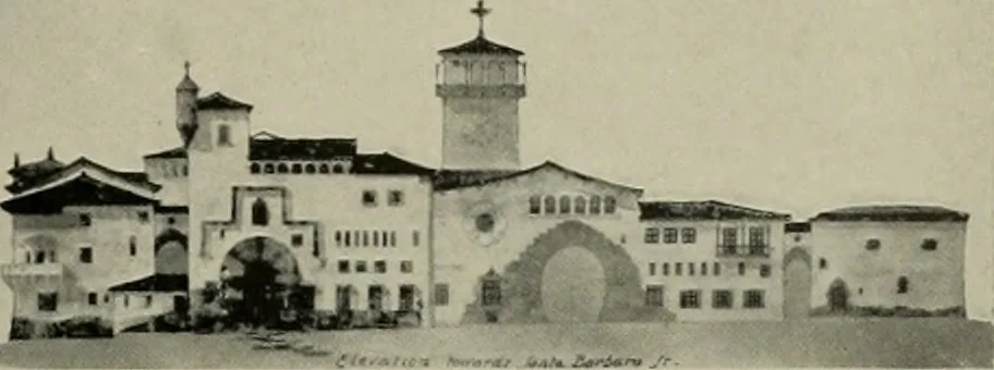 An illustration from Architect and engineer, 1905, leaf 308