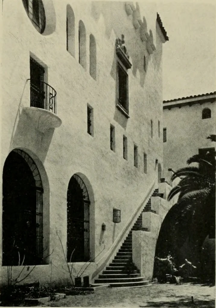 An illustration from Architect and engineer, 1905, leaf 310