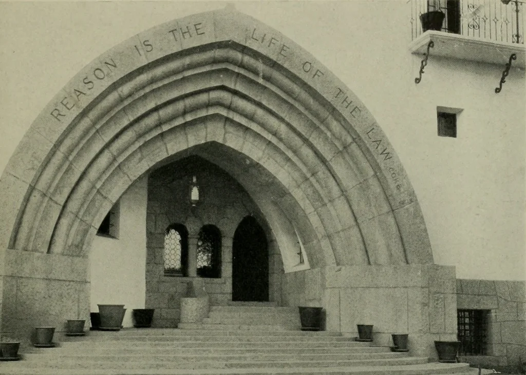 An illustration from Architect and engineer, 1905, leaf 314