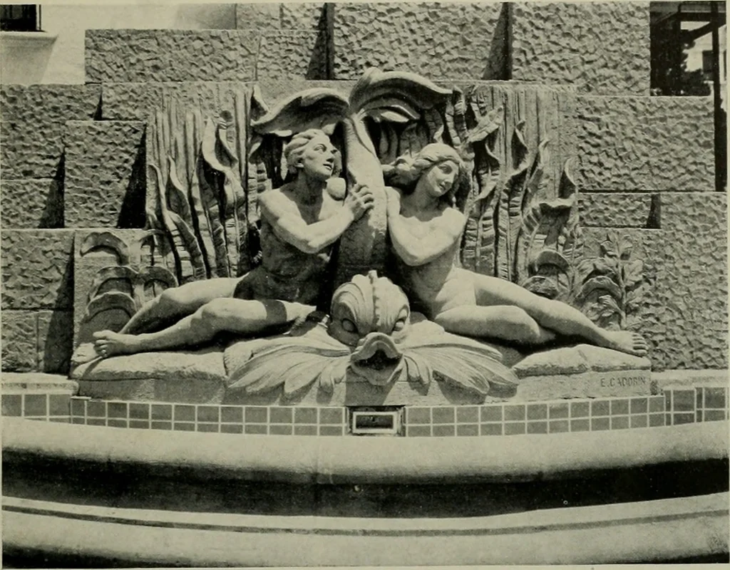 An illustration from Architect and engineer, 1905, leaf 318