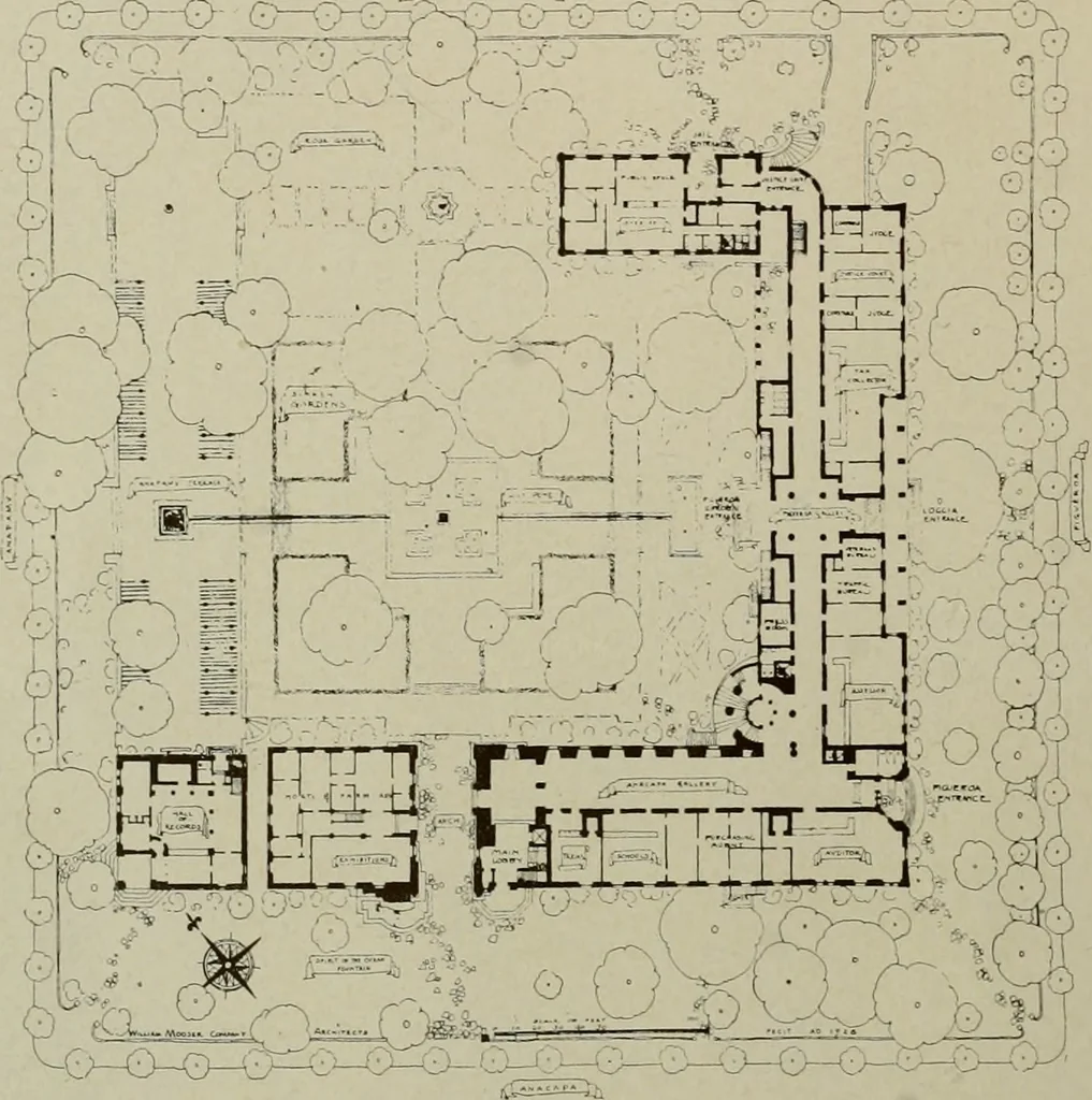 An illustration from Architect and engineer, 1905, leaf 323