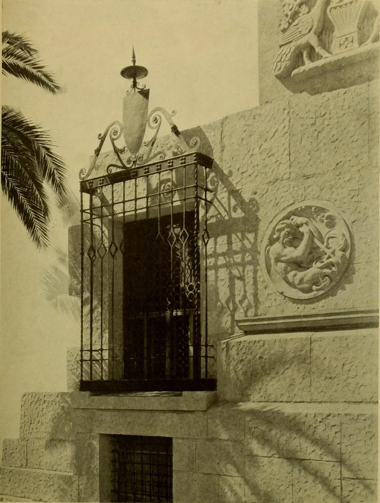 An illustration from Architect and engineer, 1905, leaf 334
