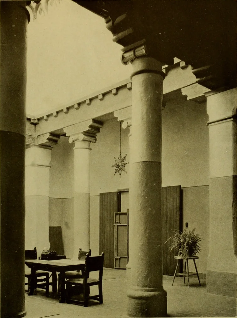 An illustration from Architect and engineer, 1905, leaf 348