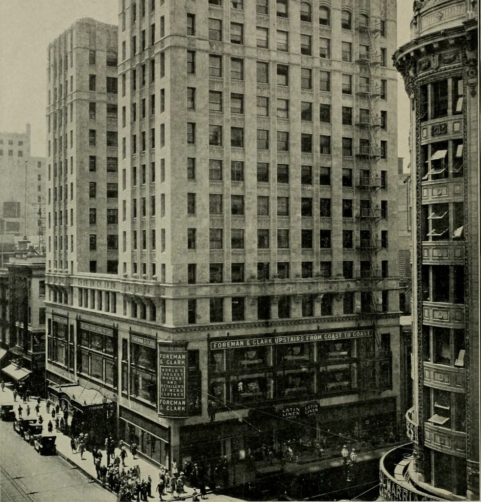 An illustration from Architect and engineer, 1905, leaf 407
