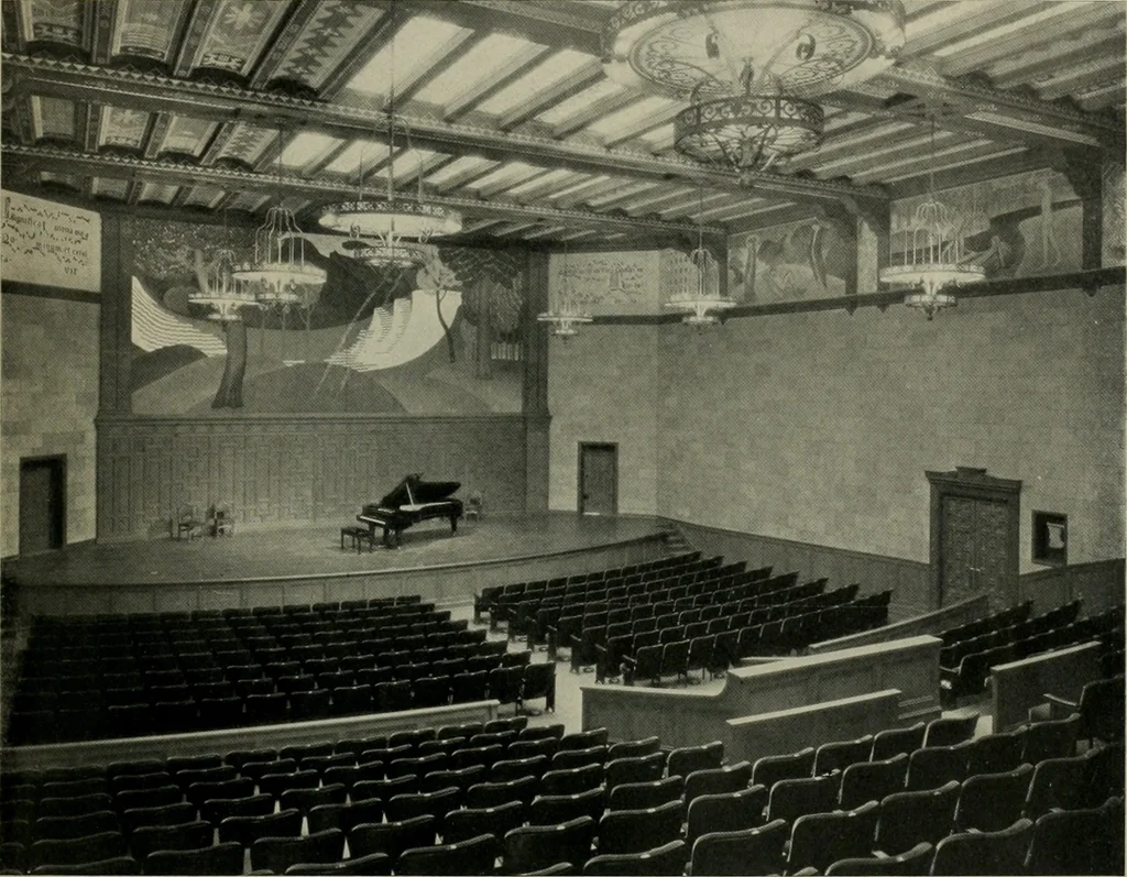 An illustration from Architect and engineer, 1905, leaf 418