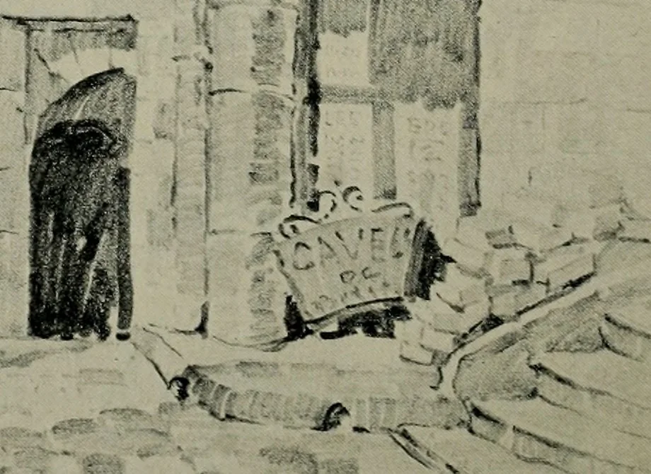 An illustration from Architect and engineer, 1905, leaf 43