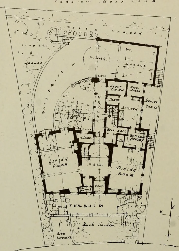 An illustration from Architect and engineer, 1905, leaf 441
