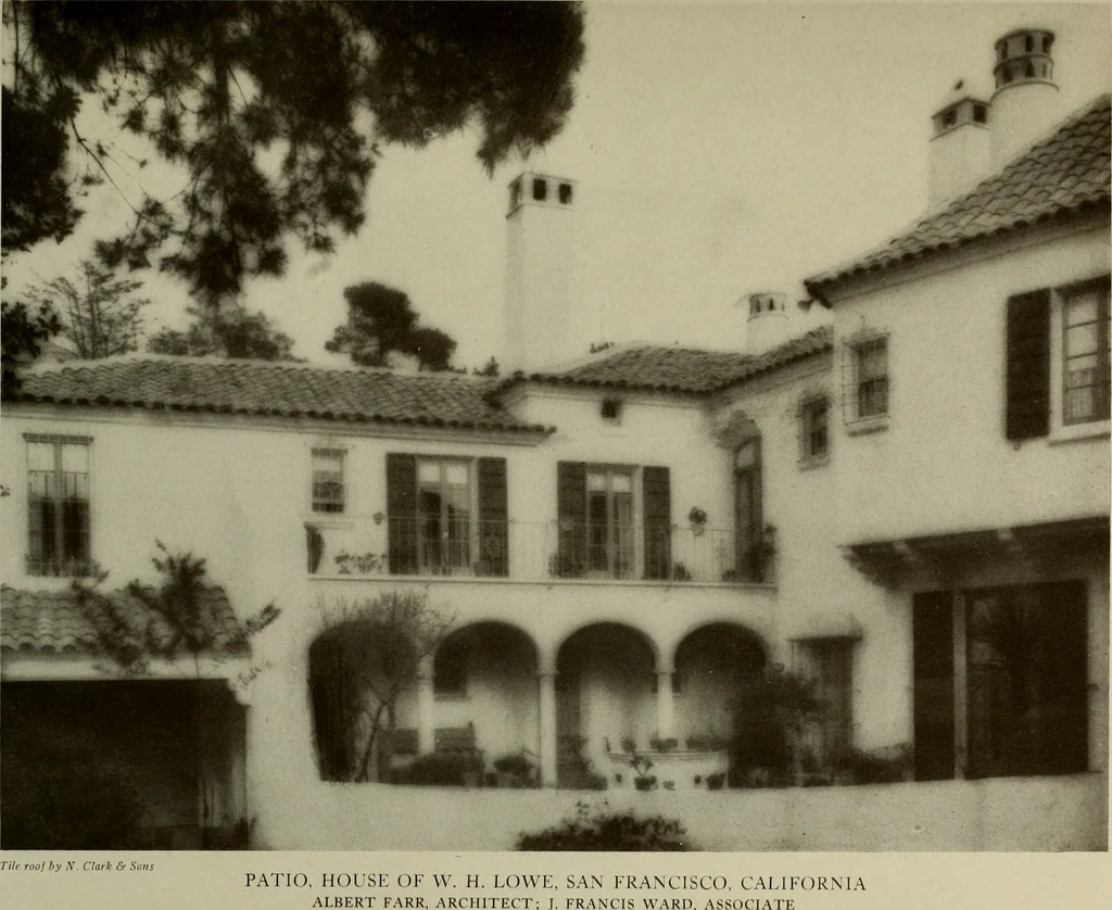 An illustration from Architect and engineer, 1905, leaf 442