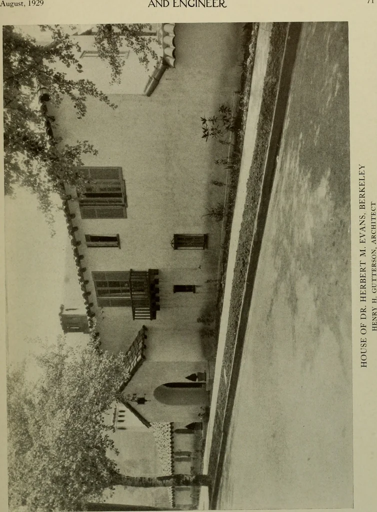 An illustration from Architect and engineer, 1905, leaf 446