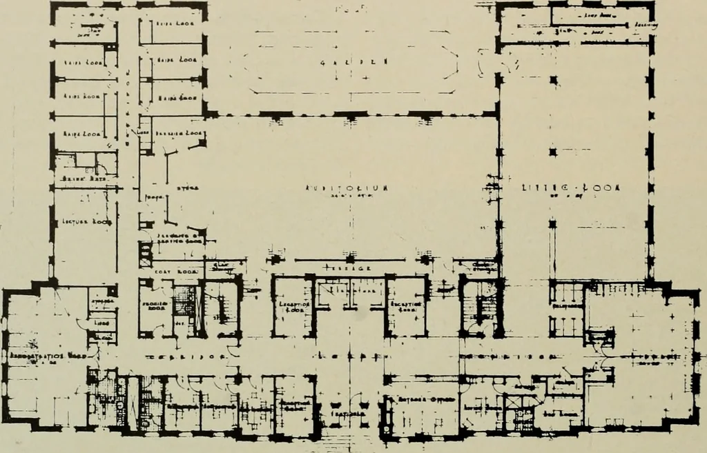 An illustration from Architect and engineer, 1905, leaf 471