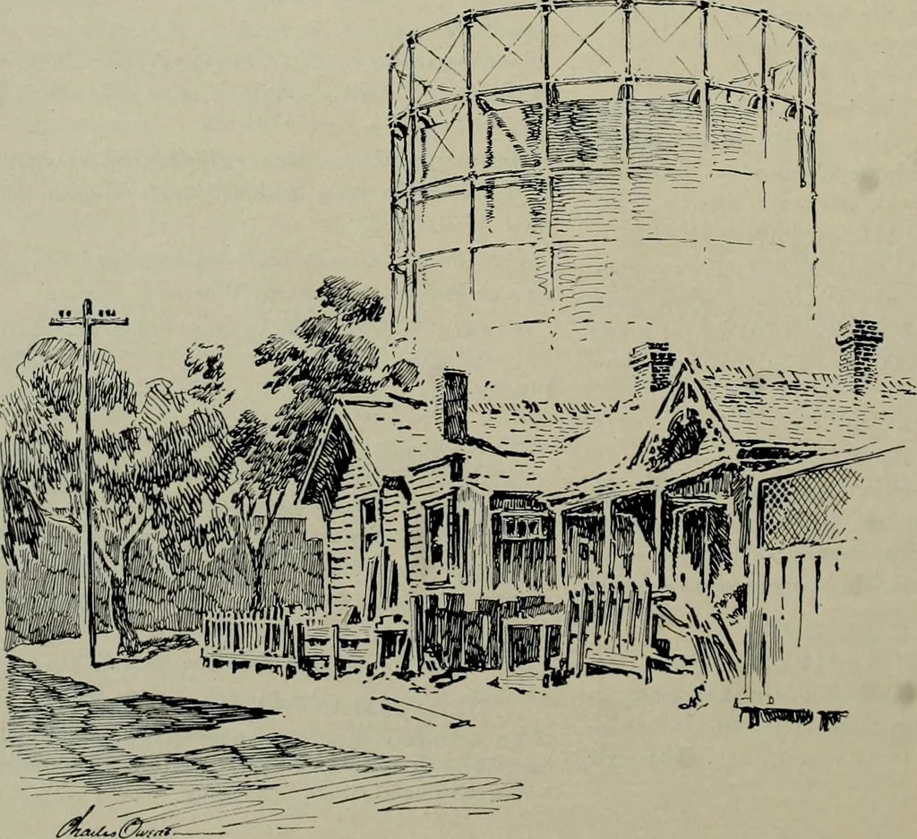 An illustration from Architect and engineer, 1905, leaf 485