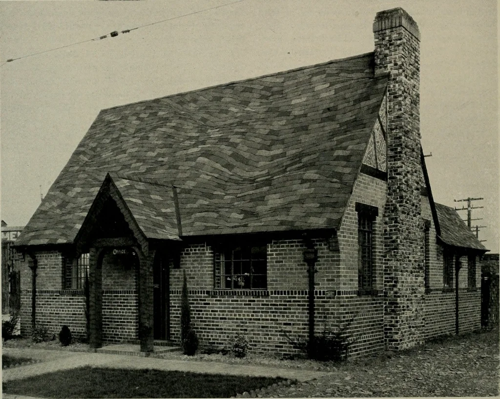 An illustration from Architect and engineer, 1905, leaf 491