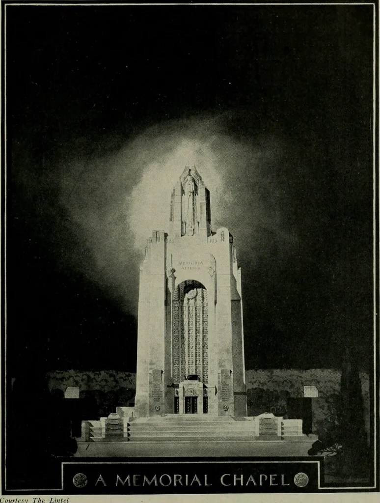 An illustration from Architect and engineer, 1905, leaf 492