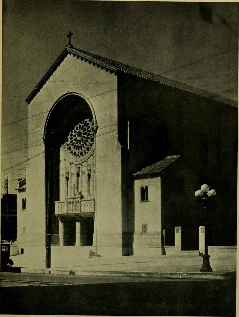 An illustration from Architect and engineer, 1905, leaf 50