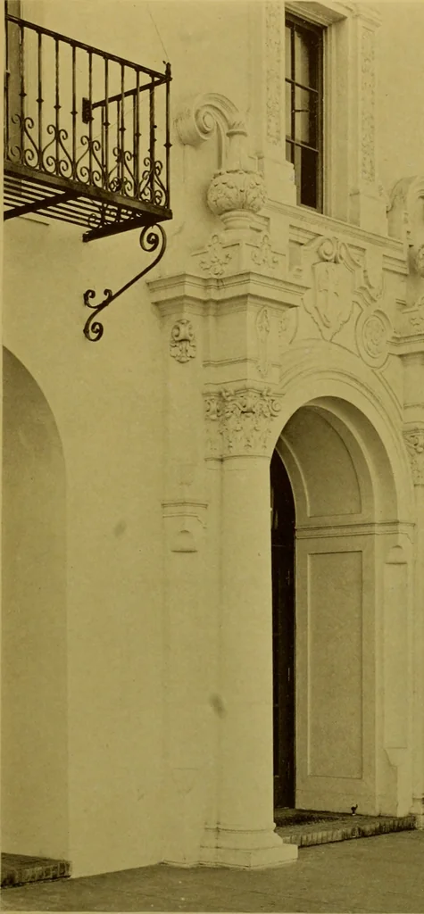 An illustration from Architect and engineer, 1905, leaf 542