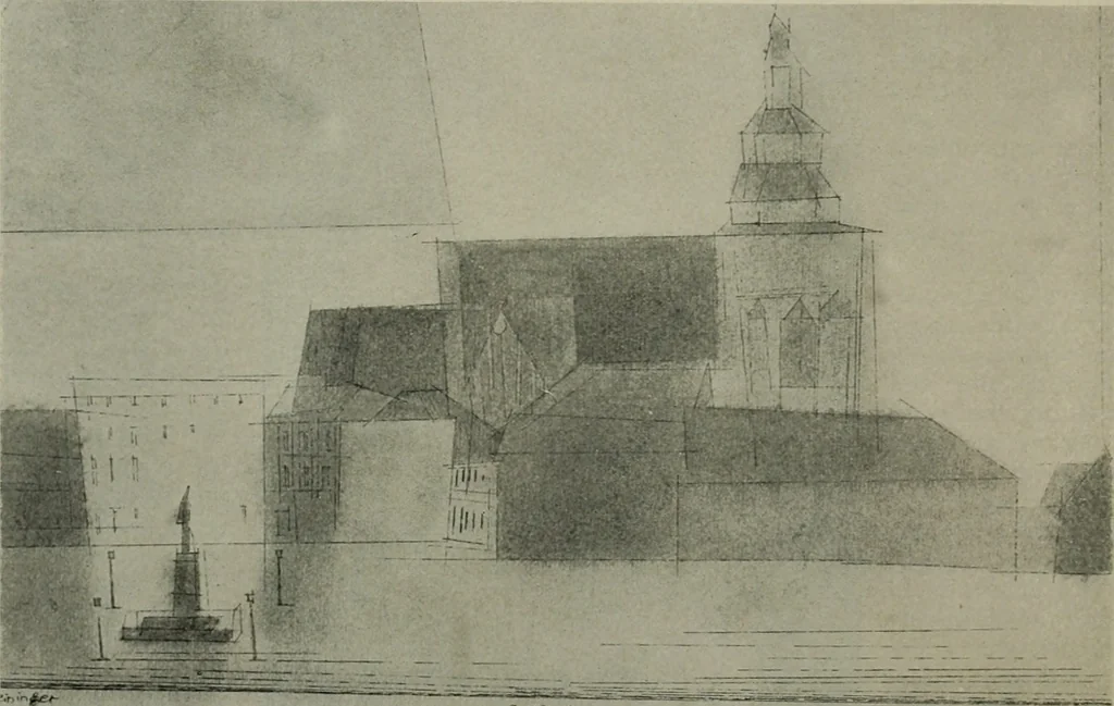 An illustration from Architect and engineer, 1905, leaf 561