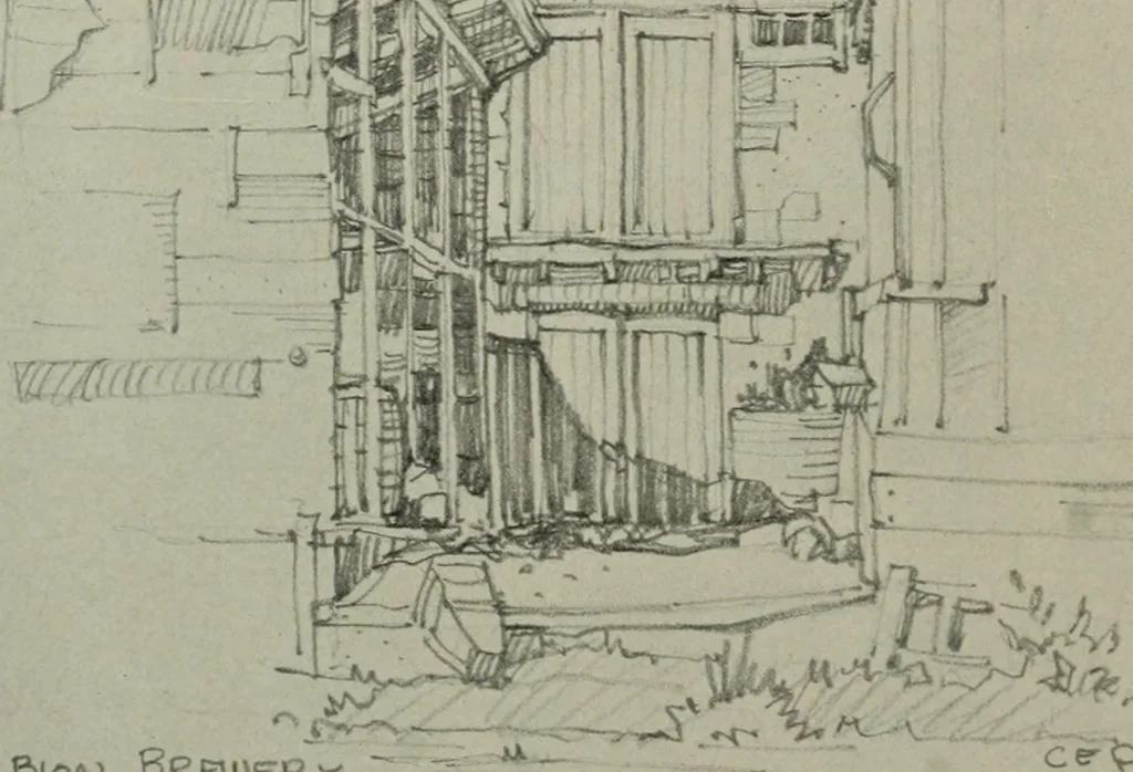 An illustration from Architect and engineer, 1905, leaf 573