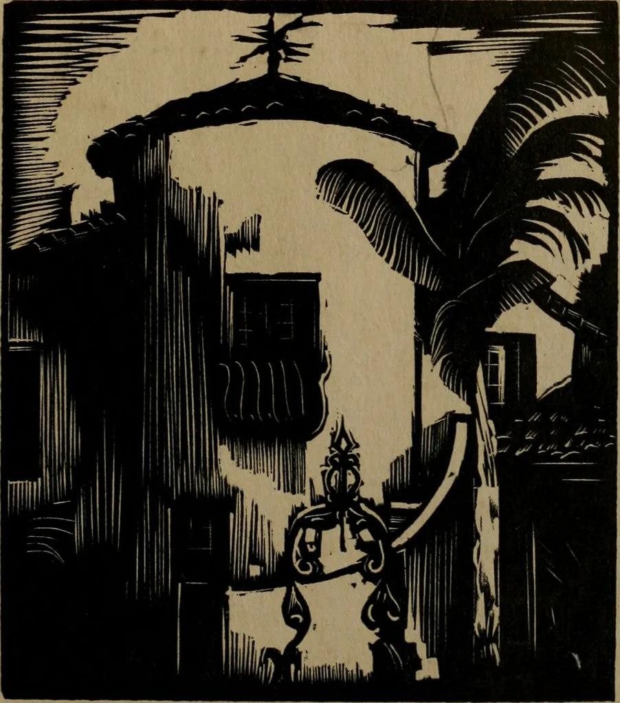 An illustration from Architect and engineer, 1905, leaf 6