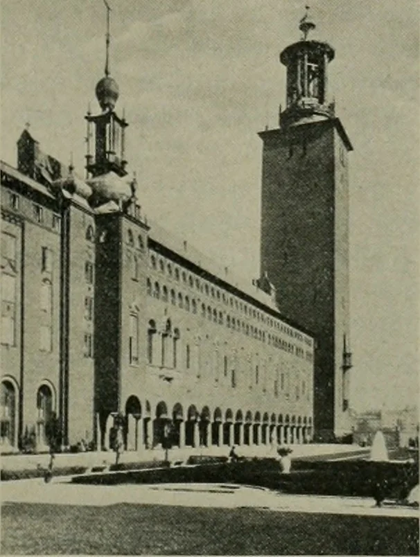 An illustration from Architect and engineer, 1905, leaf 82