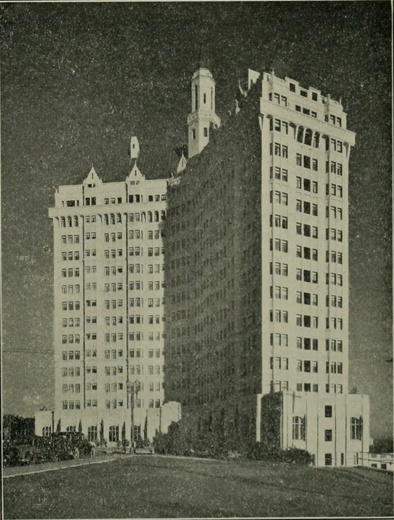 An illustration from Architect and engineer, 1905, leaf 94