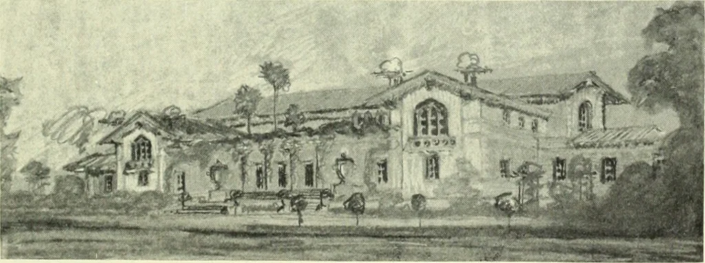 An illustration from Architect and engineer, 1905, leaf 106