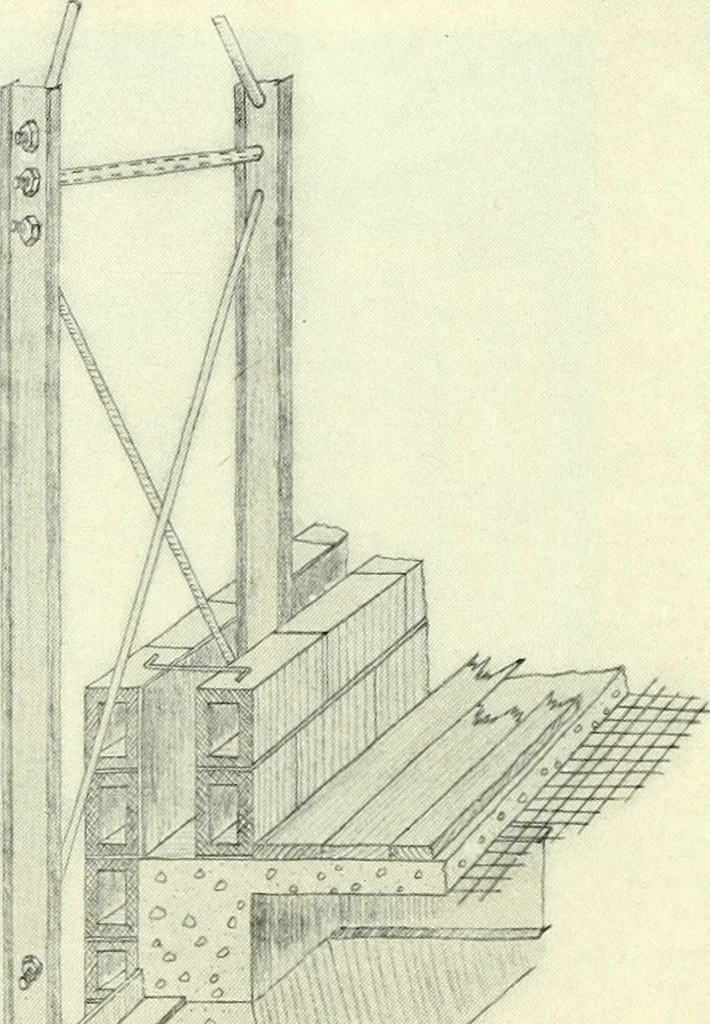 An illustration from Architect and engineer, 1905, leaf 111
