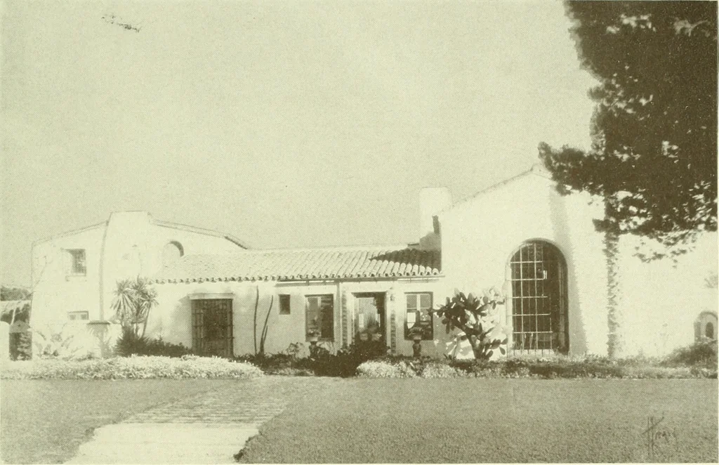 An illustration from Architect and engineer, 1905, leaf 128