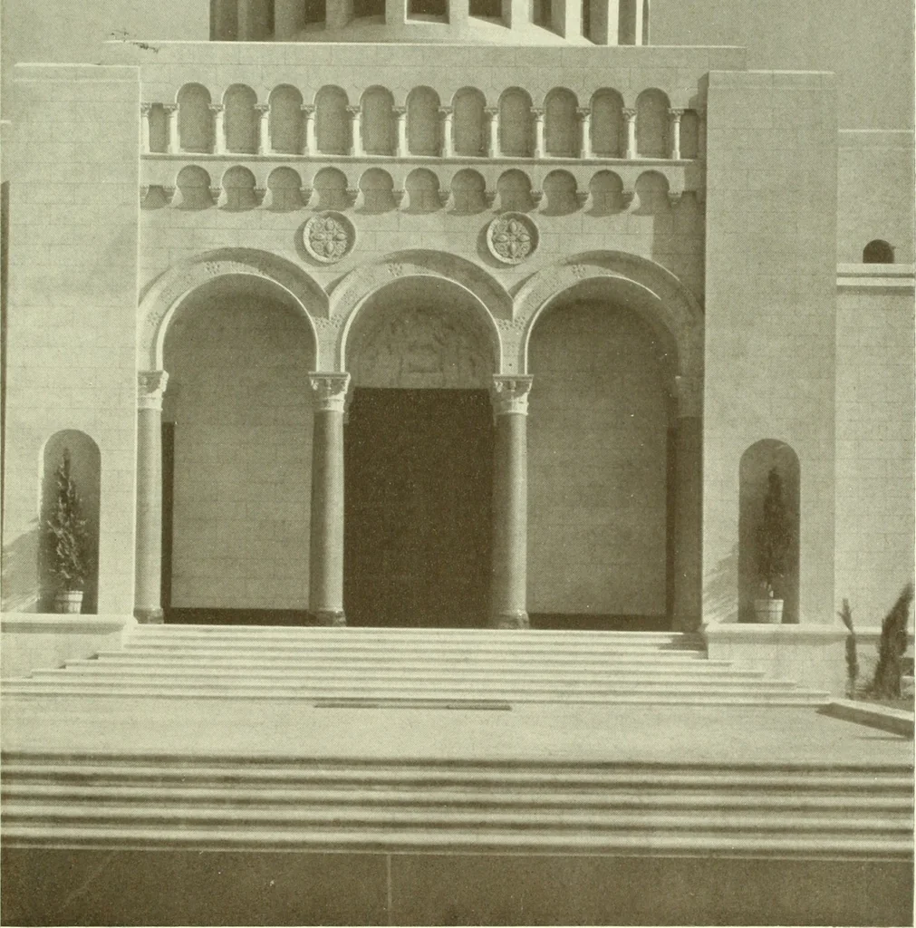 An illustration from Architect and engineer, 1905, leaf 144