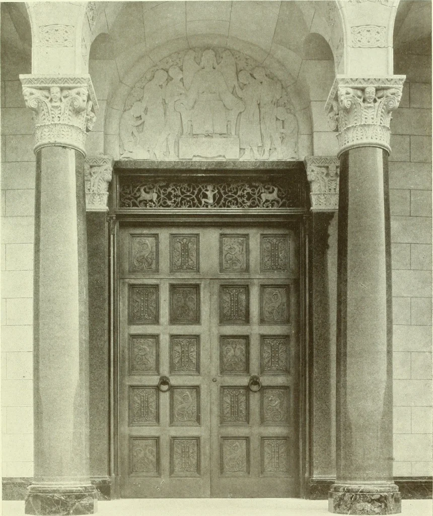 An illustration from Architect and engineer, 1905, leaf 150
