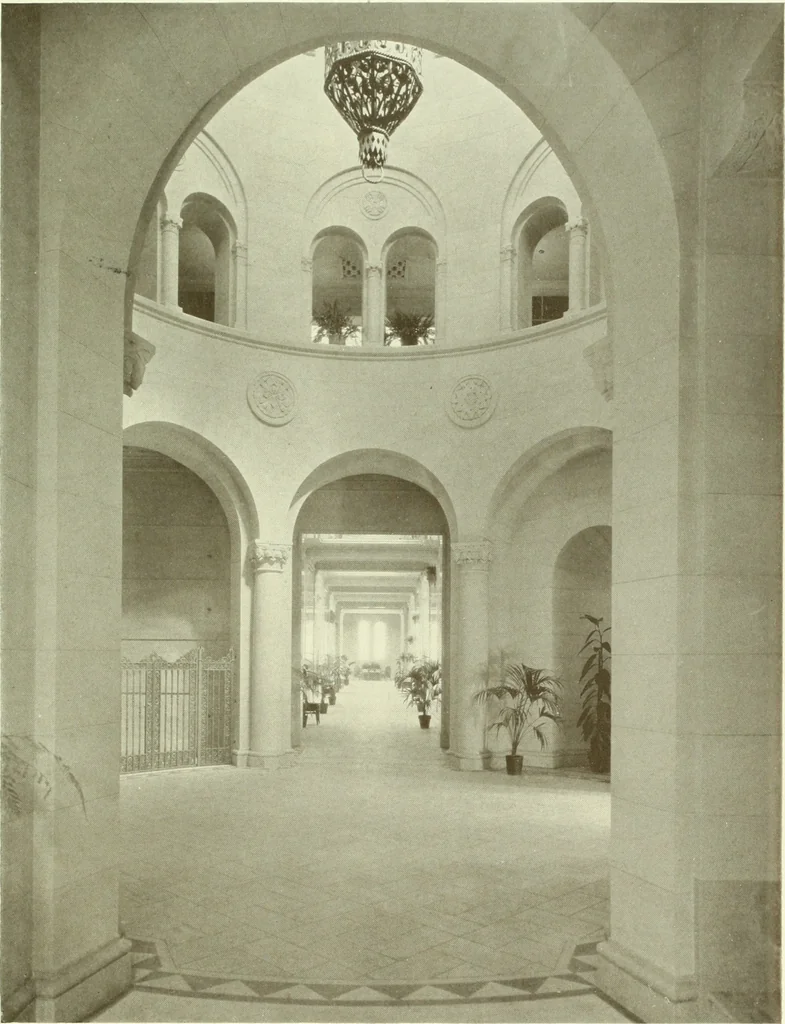 An illustration from Architect and engineer, 1905, leaf 152