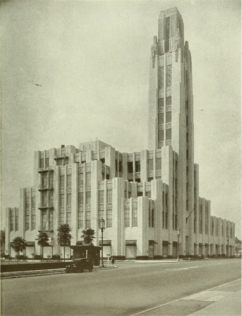 An illustration from Architect and engineer, 1905, leaf 170