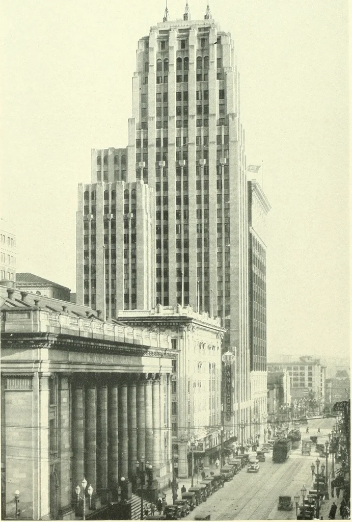 An illustration from Architect and engineer, 1905, leaf 227