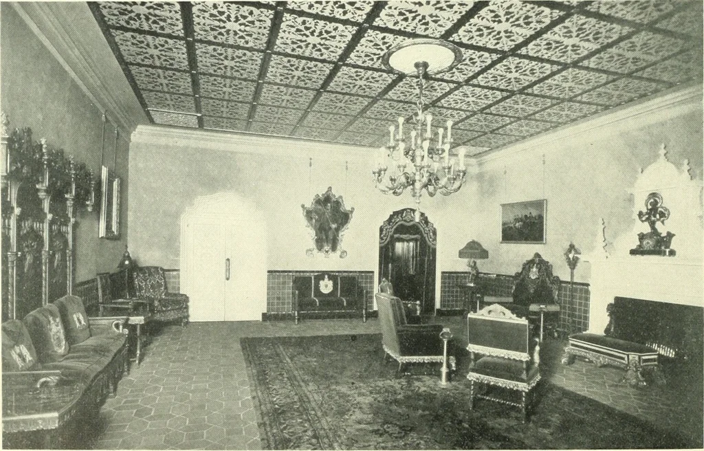 An illustration from Architect and engineer, 1905, leaf 263