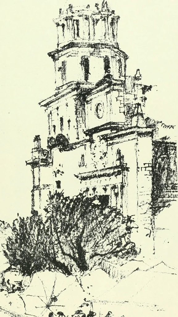 An illustration from Architect and engineer, 1905, leaf 276