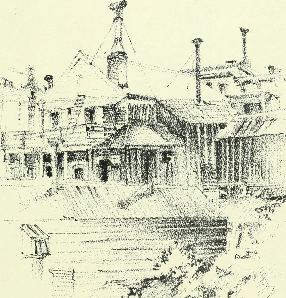 An illustration from Architect and engineer, 1905, leaf 282