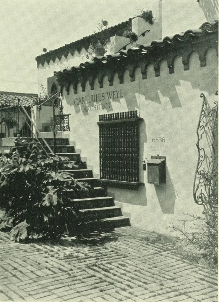 An illustration from Architect and engineer, 1905, leaf 286