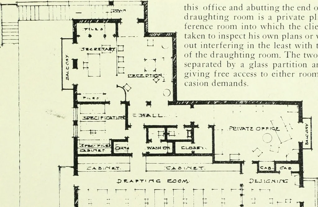 An illustration from Architect and engineer, 1905, leaf 288