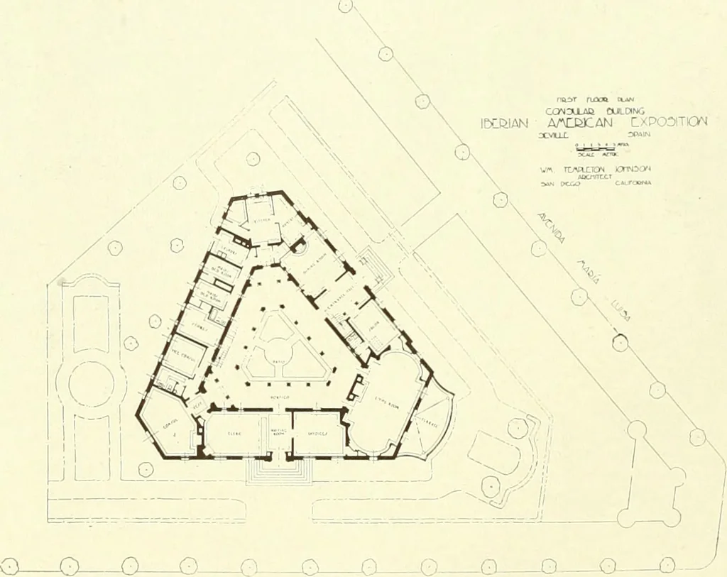 An illustration from Architect and engineer, 1905, leaf 33