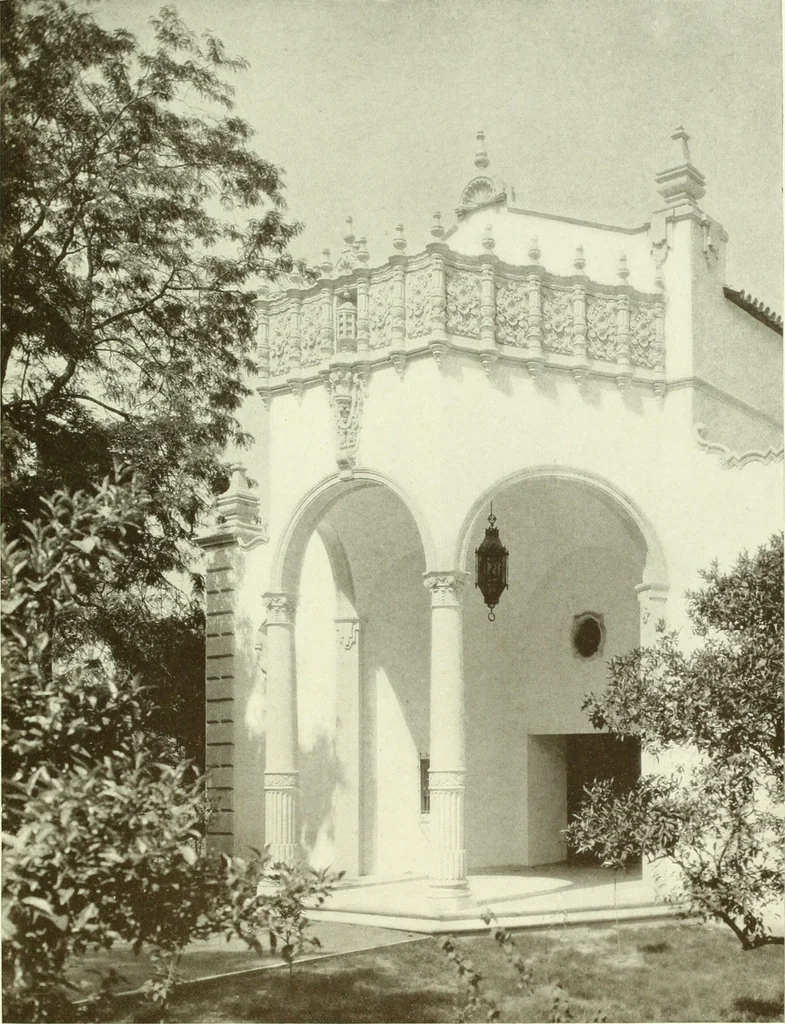 An illustration from Architect and engineer, 1905, leaf 34