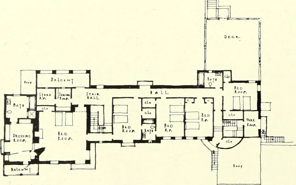 An illustration from Architect and engineer, 1905, leaf 357