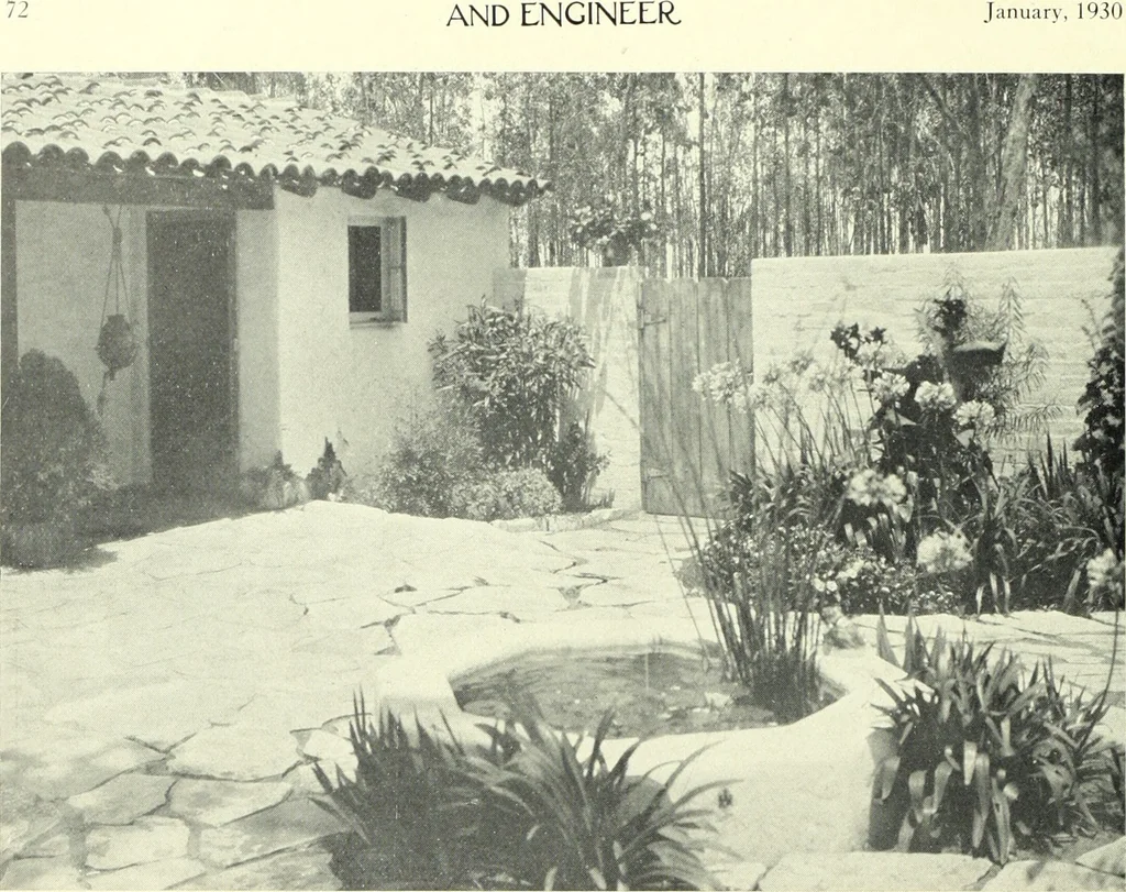 An illustration from Architect and engineer, 1905, leaf 371