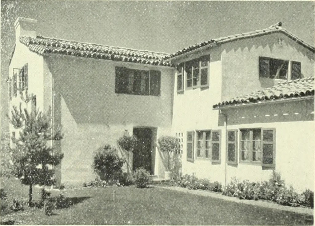 An illustration from Architect and engineer, 1905, leaf 372