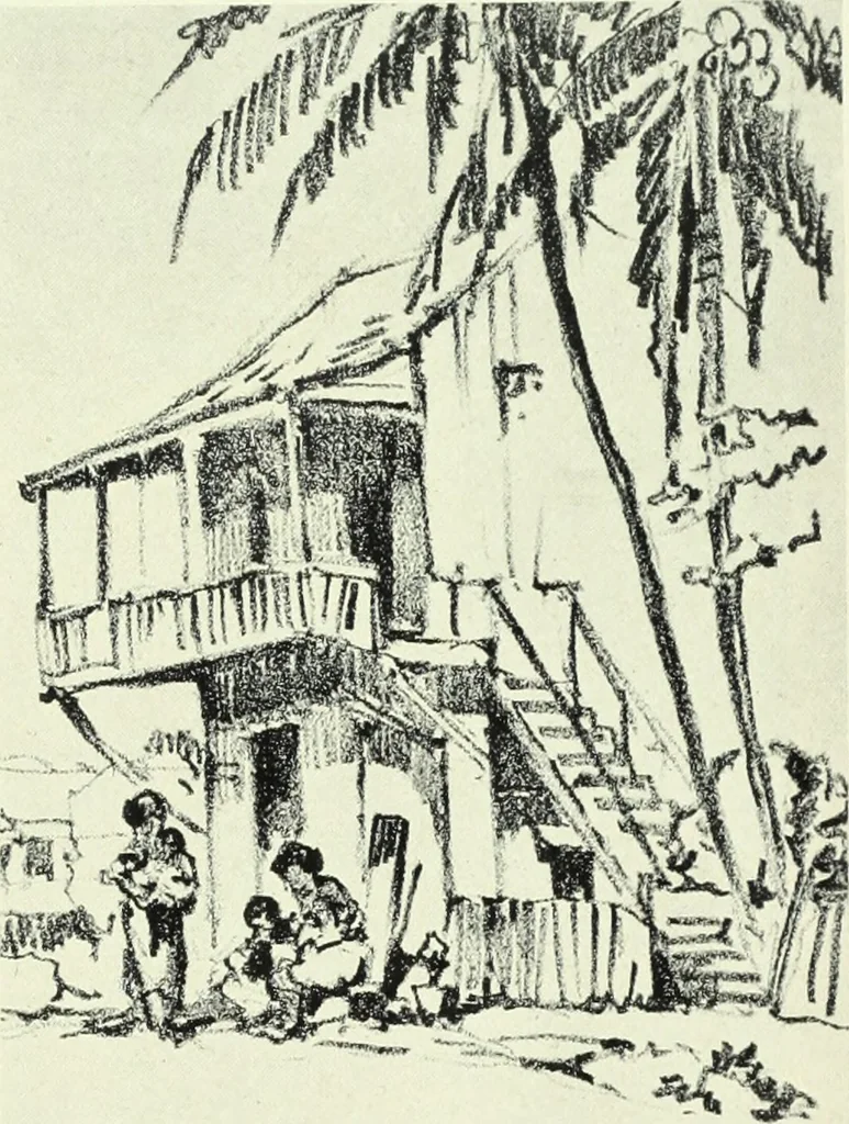 An illustration from Architect and engineer, 1905, leaf 386