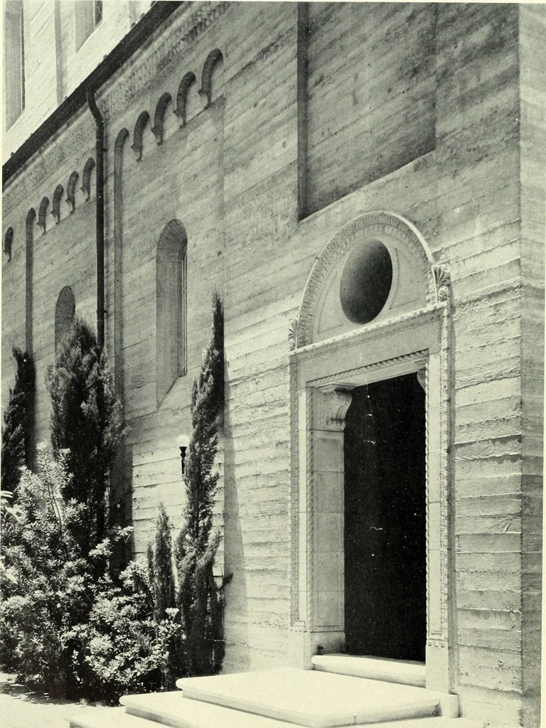 An illustration from Architect and engineer, 1905, leaf 393
