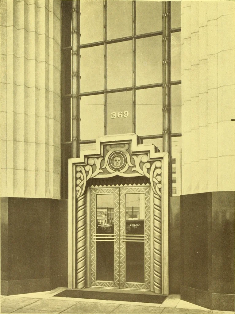 An illustration from Architect and engineer, 1905, leaf 447