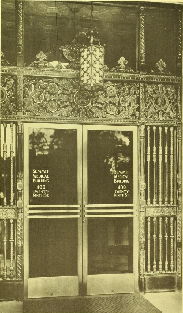 An illustration from Architect and engineer, 1905, leaf 448